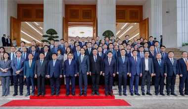 VSport体育参加越南总理范明政座谈会，共话中越绿色合作新机遇